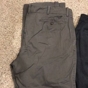 5 pairs of hard to find AE 42/32 boot cut chinos !
